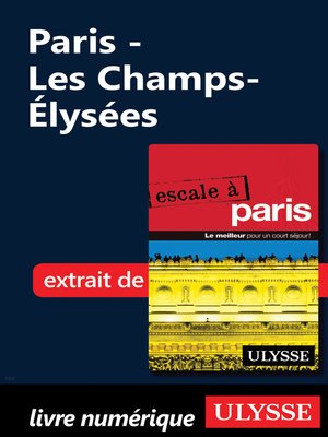 cover image of Paris--Les Champs-Élysées
